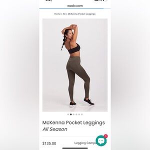 Woolx merino wool leggings